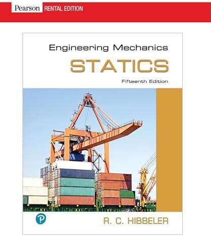 Amazon.com: Engineering Mechanics: Statics: 9780470614730: Meriam